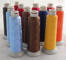 Madeira No.40 Machine Embroidery Thread, 2500M cones various colours
