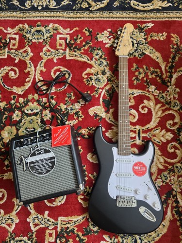 Fender guitar and amp combo - and,