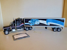 FRANKLIN MINT PETERBILT 379 UNIT & TRAILER - 1/32