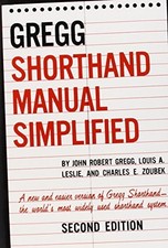 The GREGG Shorthand Manual