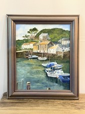 Original Oil Painting Polperro