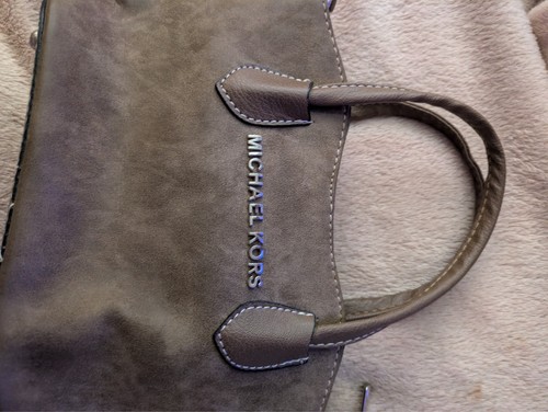 Michael kors suede top handle - kors,
