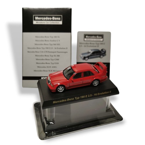 Kyosho mercedes benz 190 - kyosho, 1/64