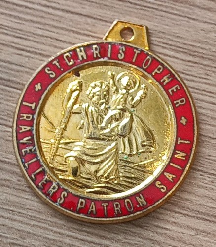 Lovely vintage red - enamel, &