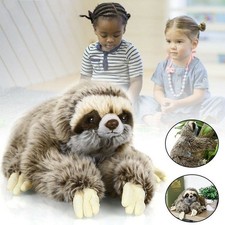 Realistic Sloth Plush Animal