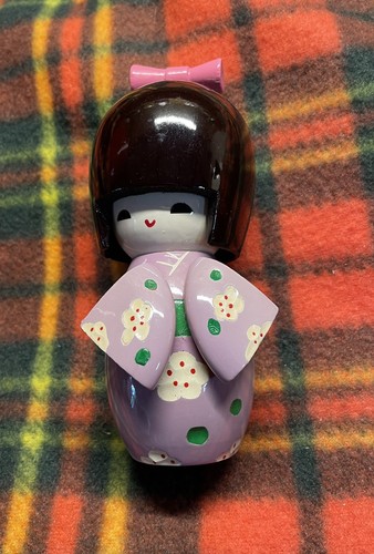 Kokeshi wooden doll girl - doll,
