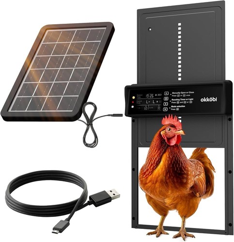 Okkobi automatic chicken coop - okkobi,