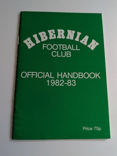 HIBERNIAN FC HIBS FC 1982-83