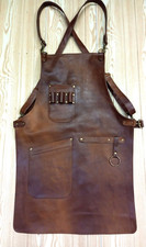 Leather Work Apron with