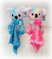 Koala Bear Plush Soft Toy with Blanket, 28 cm, 2 Colours, Premium Plush