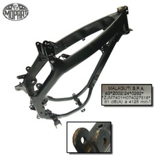 Frame, Vehicle Registration Certificate & Measurement Protocol Yamaha XT125X