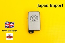 JDM Toyota 4 button Estima Noah Alphard Vellfire Voxy smart key  UNLOCKED GradeB