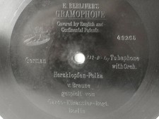 78rpm berliner gramophone - 78rpm, e.