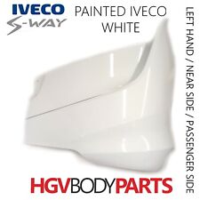 IVECO S WAY Bumper Corner LH Painted Factory White