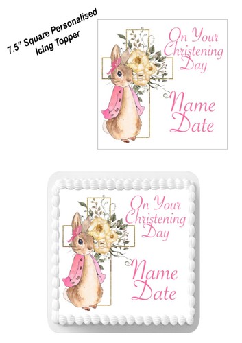 Personalised cake topper - personalised,