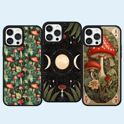 Mushroom print witchy - print, pattern
