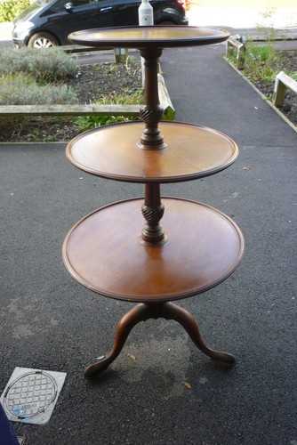 Large georgian mahogany three - georgian,