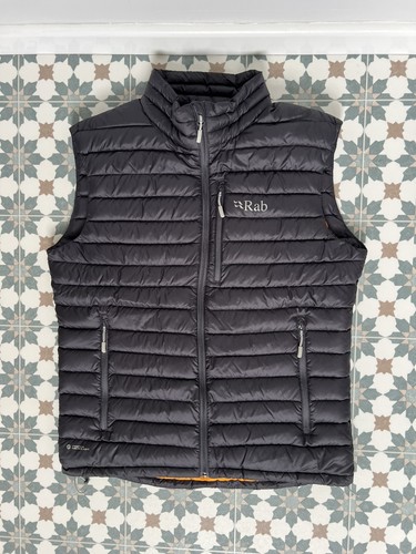 Rab mens microlight vest - mens, down
