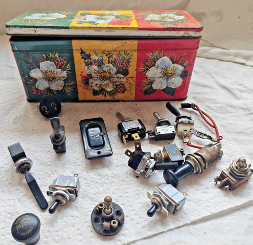 Vintage lucas switches - lucas,