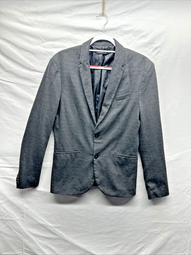 Zara men dark grey blazer - zara,