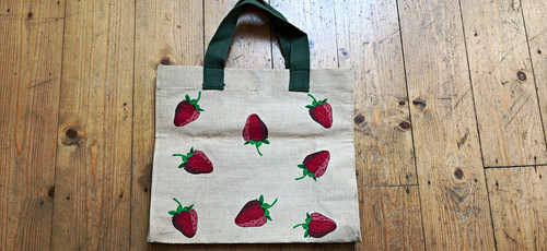 Large reusable wimbledon jute - large,