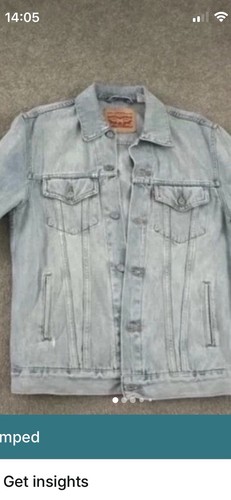 Levi denim jacket - denim, in
