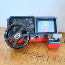 Tomy Turbo Vintage Dashboard Driving Toy 1980s Retro Electronic Game Partly Work