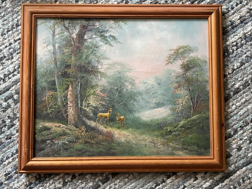 Oil canvas signed danford - on, r