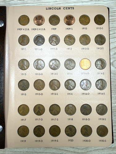 Lincoln cent set - cent, (1909-2025)