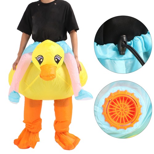 Inflatable yellow duck costume - inflatable,