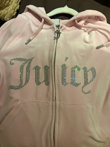 Juicy couture pink velour 2pc - velour,