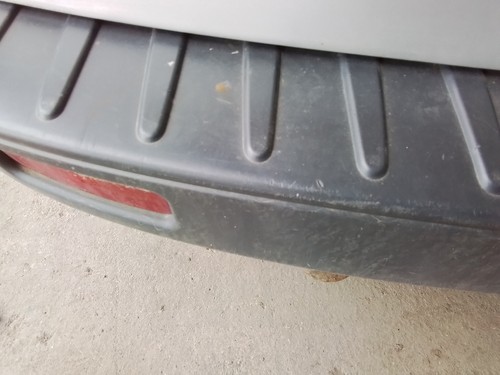 Rear bumper silver ford - rear,