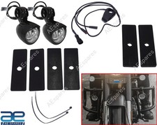 Black LED Fog Light Set For