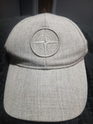 Stone island cap grey - island,