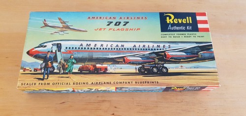 Revell american airlines 707 - revell,