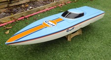 rc boat hull Tomahawk 32 for electric nitro power Fiberglass version