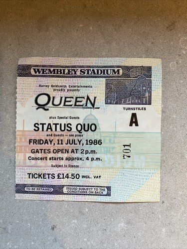 Queen wembley stadium concert - queen,