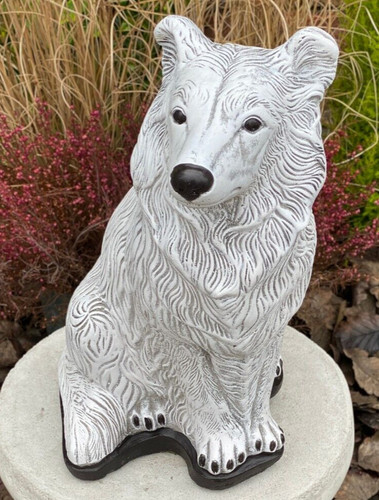 Concrete large collie dog - collie,