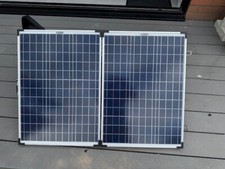 Caravan/Motorhome PV Logic 90W Fold Up Solar Panel Kit Portable Battery Charging