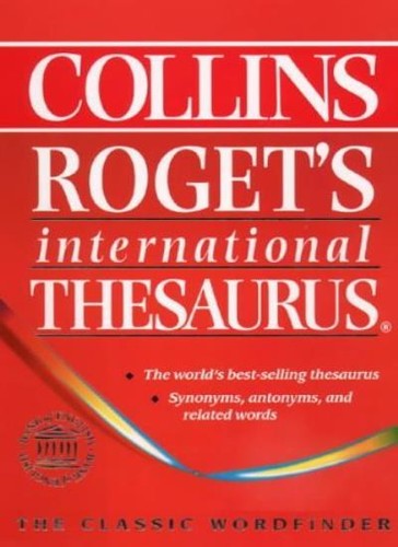 Collins roget international - roget's,
