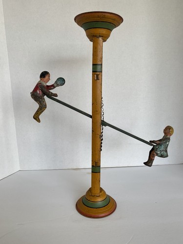 Vintage 1920 tin - toy, flip