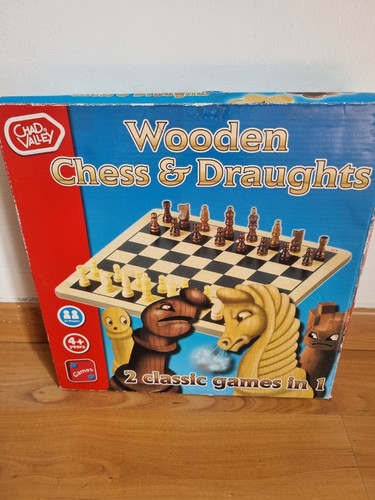 Chad valley wooden chess - valley, and