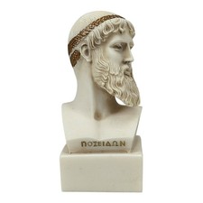 Poseidon bust god - bust, the