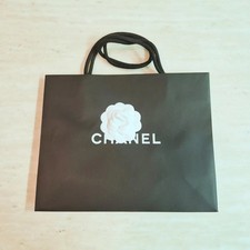 Chanel shopping bag+camellia