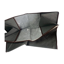 Grey hanging wardrobe storage - wardrobe,