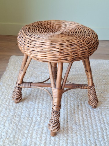 Vintage wicker cane rattan - vintage,