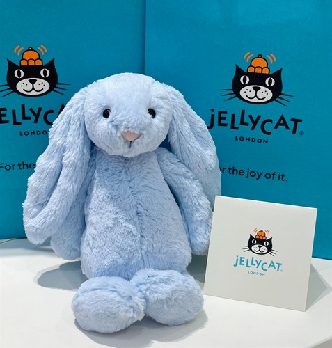 Jellycat bashful blue bunny - blue,