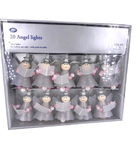 Boots angel christmas lights - boots,