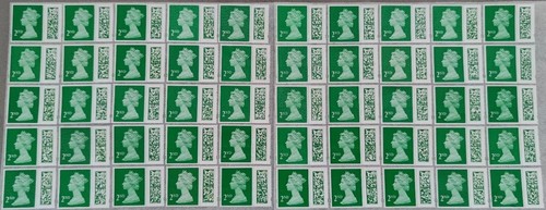 2nd second class stamps - *,