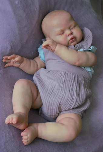 24in cuddly baby - cuddly, sleeping